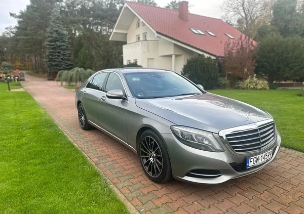 Mercedes-Benz Klasa S cena 147900 przebieg: 187000, rok produkcji 2014 z Korsze małe 121